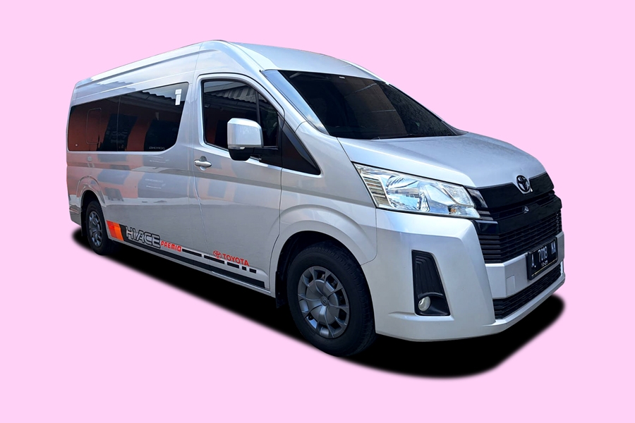 Sewa Mobil Toyota Hiace Premio 14 Seaters