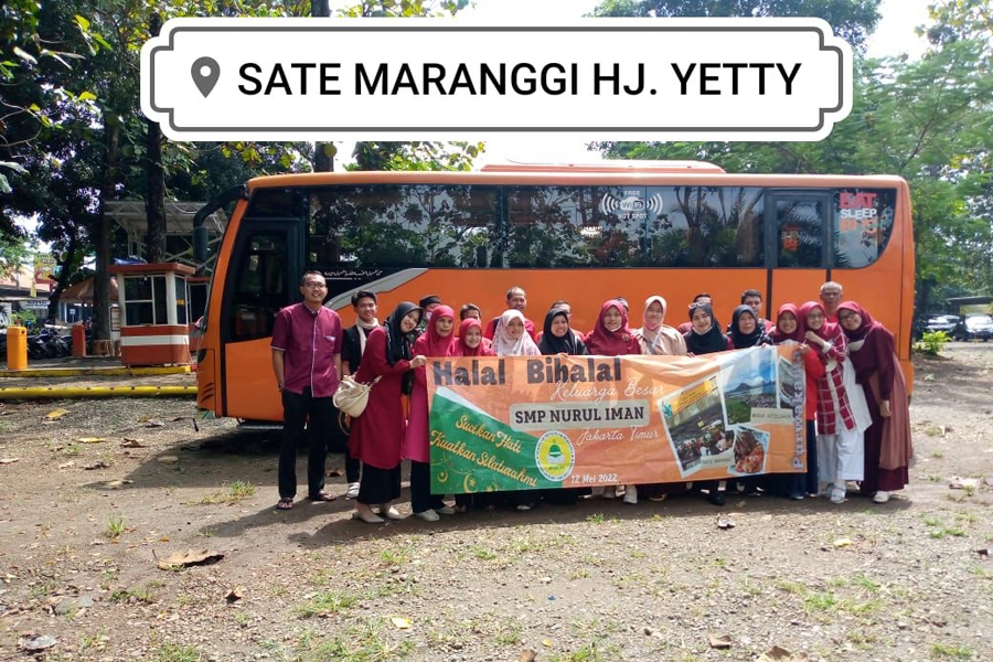 Medium Bus Pariwisata si Orange ke Purwakarta