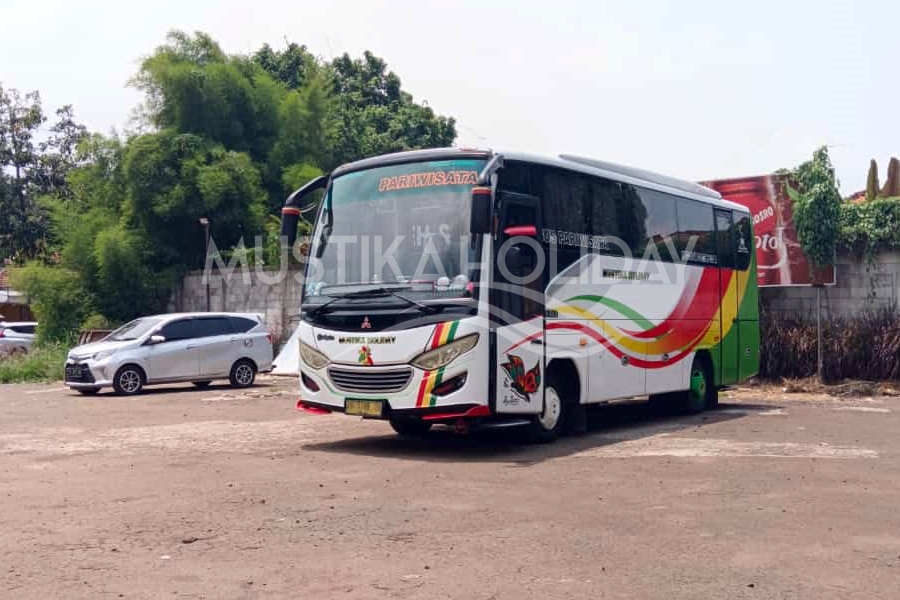 Sewa Medium Bus Pariwisata 33 Seats Wisata ke Megamendung